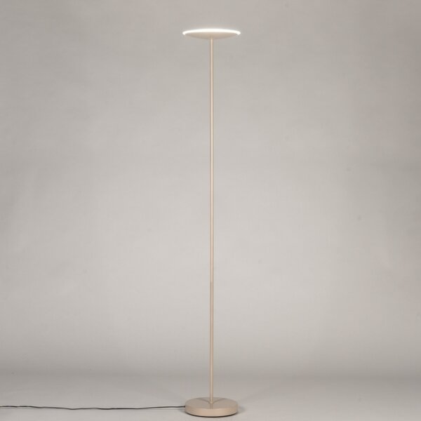 Stojací LED lampa se stmívačem Opus Taupe (LMD)