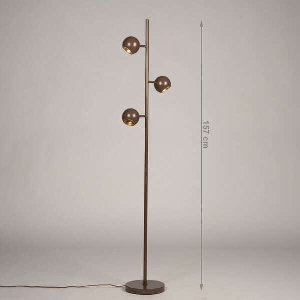 Stojací lampa Cupollo Retro Old Brown (LMD)