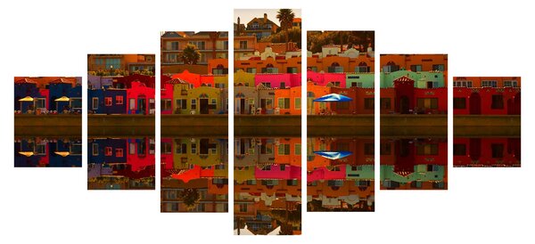 Obraz - Místo pro letní koupání (210x100 cm)