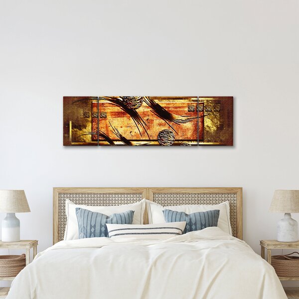 Obraz abstrakce (170x50 cm)