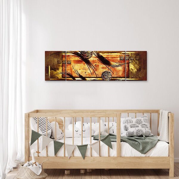 Obraz abstrakce (170x50 cm)