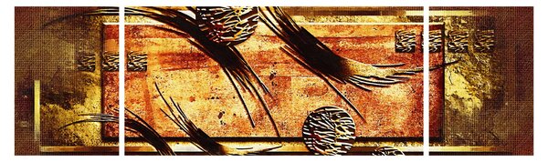 Obraz abstrakce (170x50 cm)