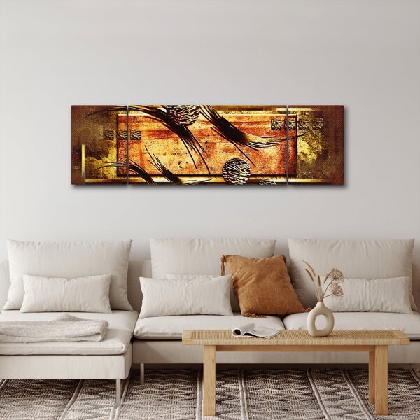 Obraz abstrakce (170x50 cm)