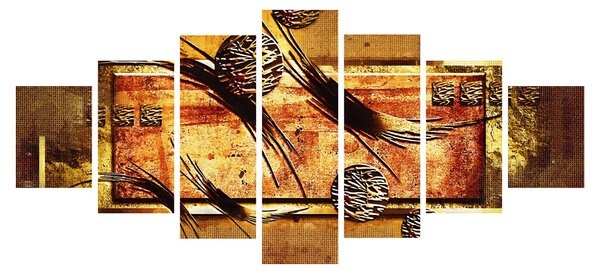 Obraz abstrakce (210x100 cm)