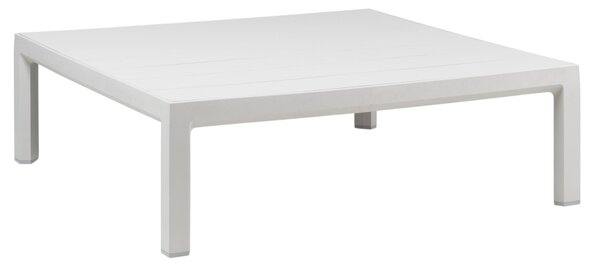 Nardi Bílý plastový zahradní stolek Maximo Tavolino 80 x 80 cm