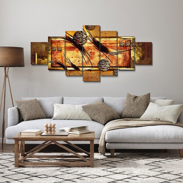 Obraz abstrakce (210x100 cm)