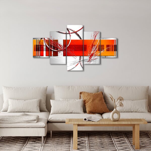 Abstraktní obraz (125x70 cm)