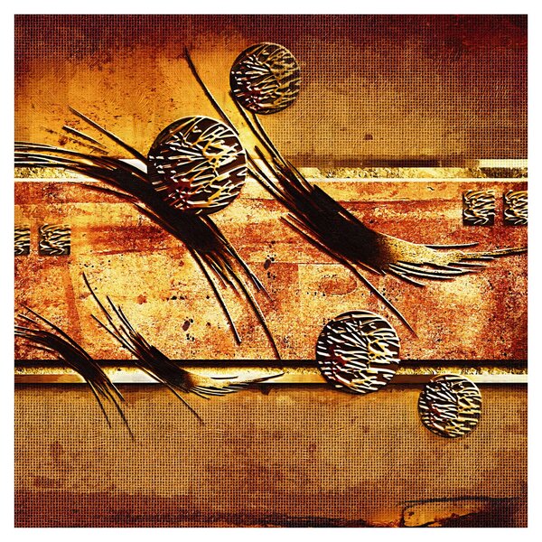 Obraz abstrakce (30x30 cm)