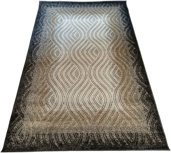 HU Krémový moderní koberec Lagos 859 Creme Rozměr: 60x100 cm