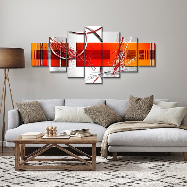Abstraktní obraz (210x100 cm)