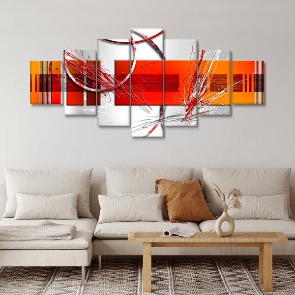 Abstraktní obraz (210x100 cm)