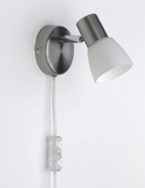Brilliant 35812/77 Nástěnná lampa LUCA s vypínačem