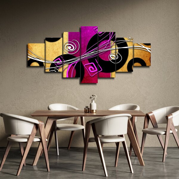 Obraz abstrakce (210x100 cm)