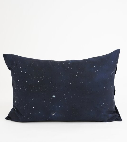 MK Lůžkoviny Saténový povlak na polštář 50 x 70 cm - Hvězdná obloha
