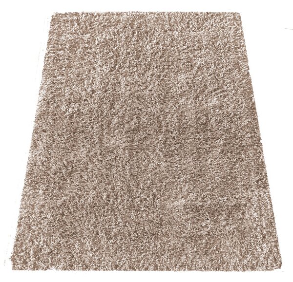 DY Karamelový protiskluzový koberec shaggy Camel Rozměr: 60x100 cm