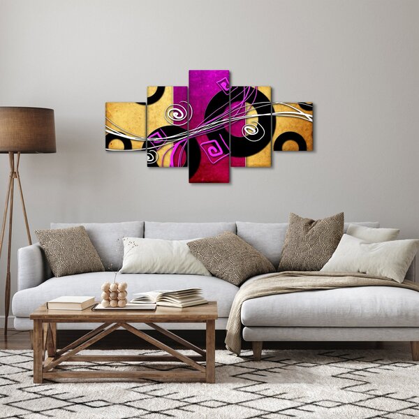 Obraz abstrakce (125x70 cm)