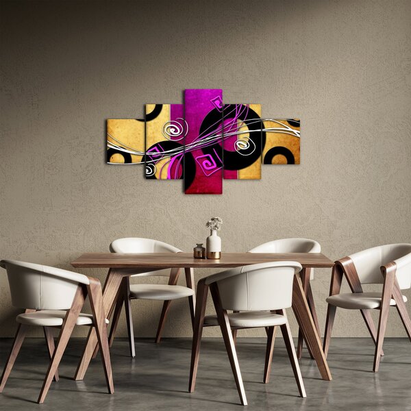 Obraz abstrakce (125x70 cm)