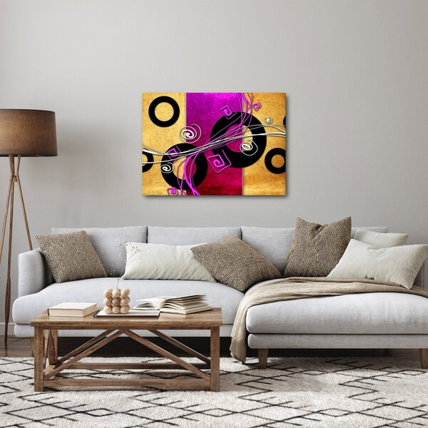 Obraz abstrakce (70x50 cm)