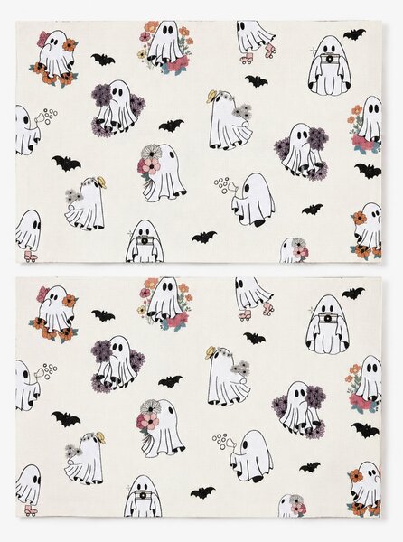 Sinsay - Prostírání na stůl s halloweenským motivem 2 ks - krémová
