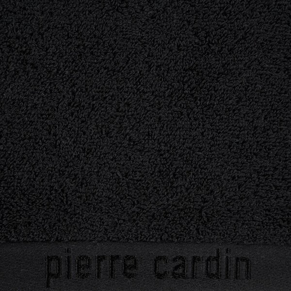 FROTÉ RUČNÍK PIERRE CARDIN EVI SADA 30X50 CM, 50X90 CM, 70X140 CM ČERNÁ