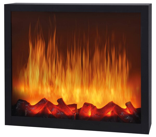 Elektrický krb LED vánoční dekorace 41 x 25 cm