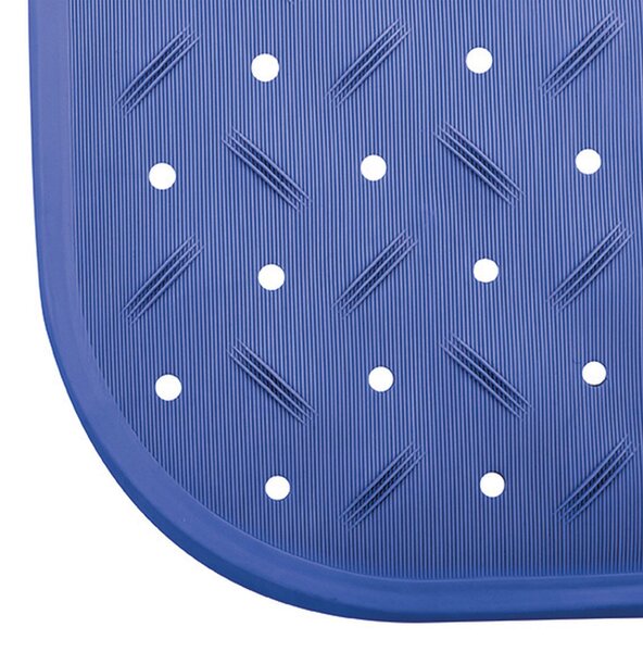 MSV protiskluzová podložka do sprchy CLASS Premium, tmavě modrá, SBS kaučuk, 54 x 54 cm