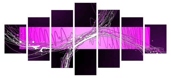 Abstraktní obraz (210x100 cm)