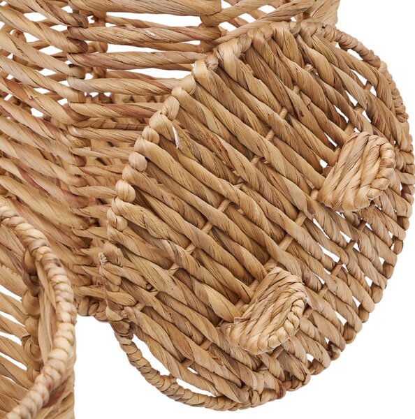 Set dvou úložných košů z přírodních vláken Kave Home Venezia 30/25 cm
