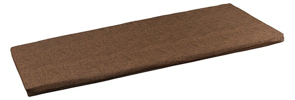 BELLATEX Sedák na lavici hladký Hnědá 40x120 cm