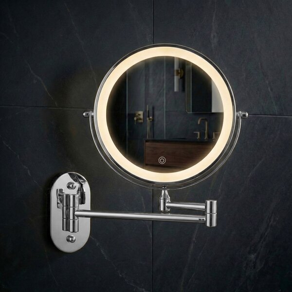 Zrcadlo LED Glow Chrome