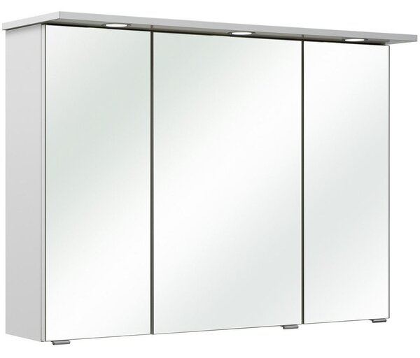 ZRCADLOVÁ SKŘÍŇKA, bílá, 96/70/18 cm Xora - Zrcadlové skříňky