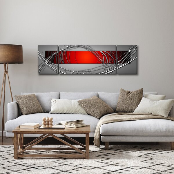 Abstraktní obraz (170x50 cm)