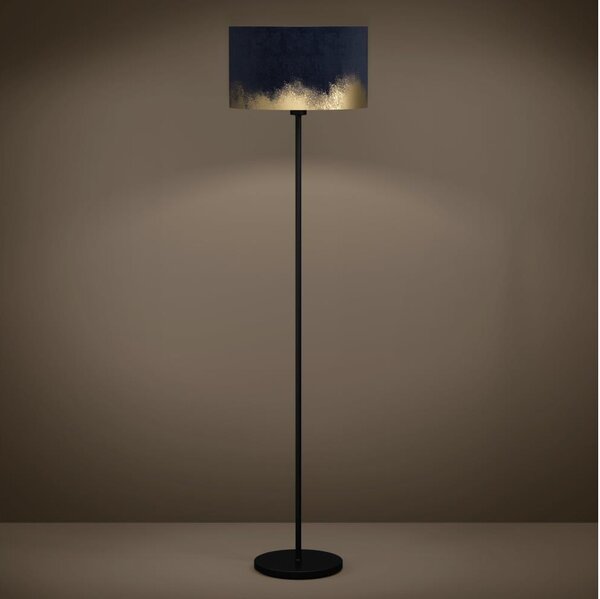 Eglo 39976 - Stojací lampa CASUARITA 1xE27/40W/230V modrá/zlatá