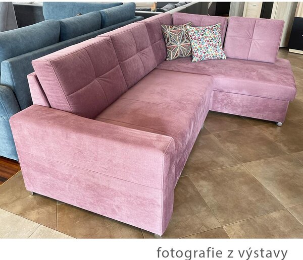Sedací souprava STILO | 245x162 | každodenní spaní | VÝBĚR TKANIN