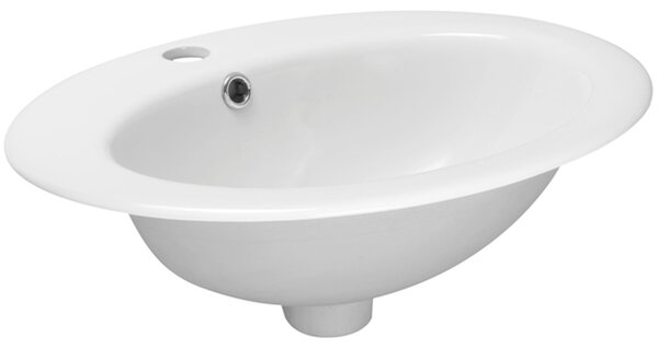 Novoterm Zápustné keramické umyvadlo NV-KR-132 bílé