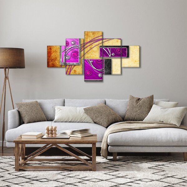 Obraz abstrakce (125x70 cm)