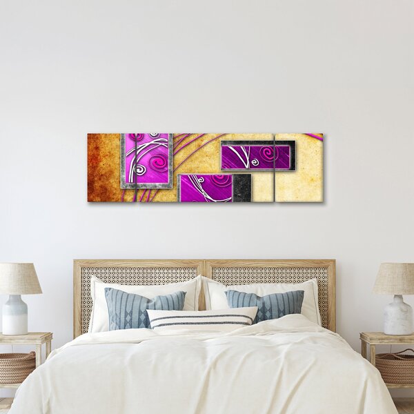 Obraz abstrakce (170x50 cm)