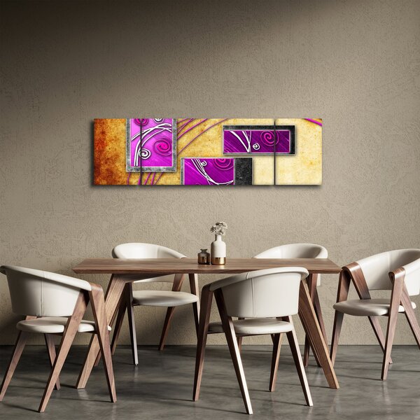 Obraz abstrakce (170x50 cm)