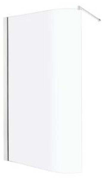 Novoterm Sprchová zástěna Walk-in NV-Zeta 140 TR, chrom/transparent - bez vaničky