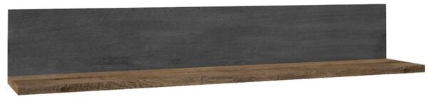 MONTANA s | závěsná police P1 | 130 cm | lefkas/smooth grey