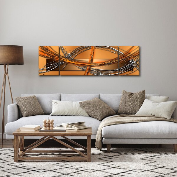 Abstraktní obraz (170x50 cm)