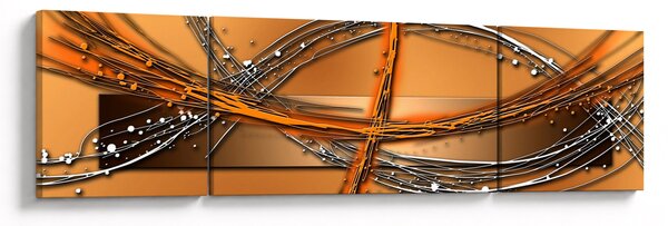 Abstraktní obraz (170x50 cm)