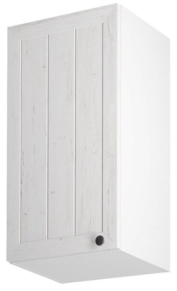 PROVENCE k | horní skříňka G40-L s policí | 40 cm | LEVÁ | bílá/borovice andersen