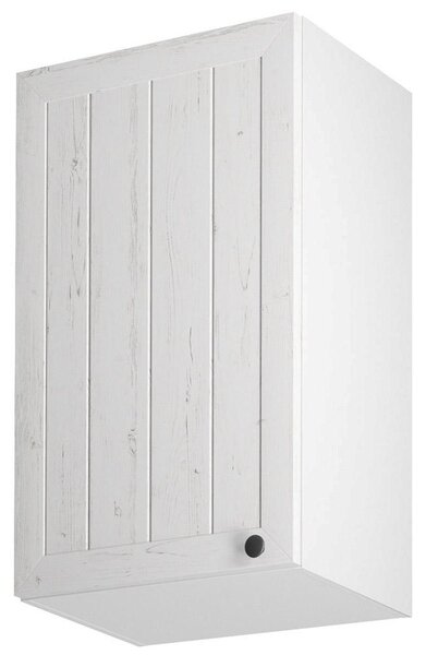 PROVENCE k | horní skříňka G45-L s policí | 45 cm | LEVÁ | bílá/borovice andersen