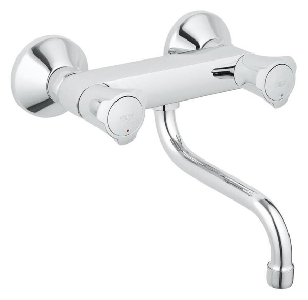 GROHE 31187001 - Dřezová nástěnná baterie COSTA L 200 mm lesklý chrom