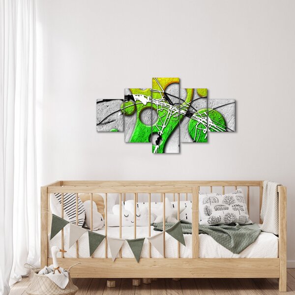 Abstraktní obraz (125x70 cm)