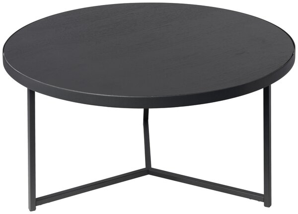 KONFERENČNÍ STOLEK, černá, dřevo, kov, kompozitní dřevo, 80/80/40 cm MID.YOU - Konferenční stolky, Online Only