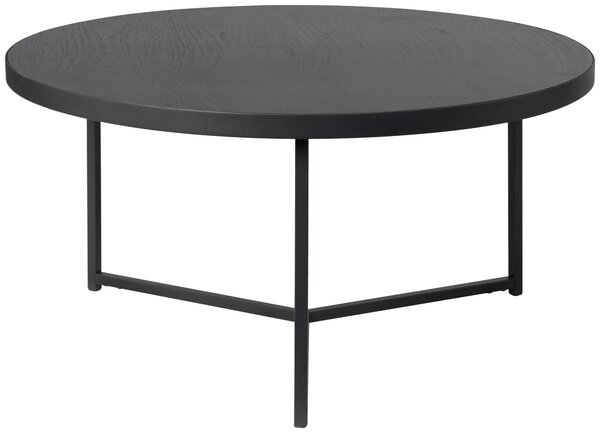 KONFERENČNÍ STOLEK, černá, dřevo, kov, kompozitní dřevo, 80/80/40 cm MID.YOU - Konferenční stolky, Online Only