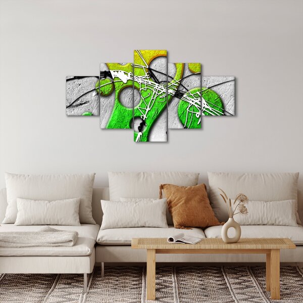 Abstraktní obraz (125x70 cm)