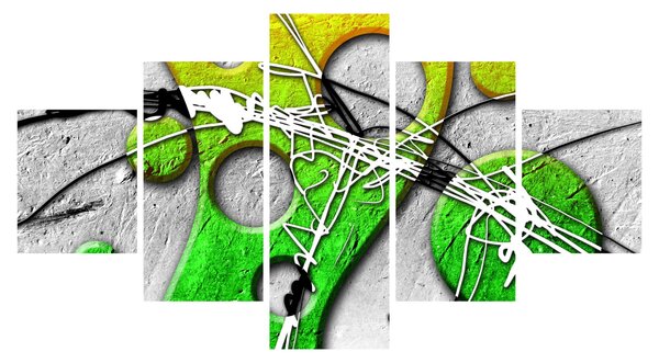 Abstraktní obraz (125x70 cm)